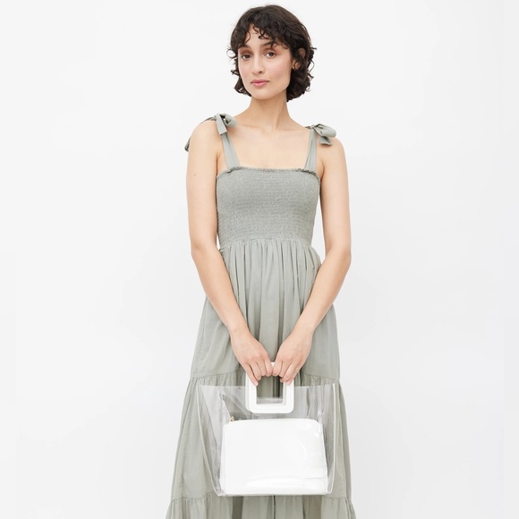 STAUD - Shirley Bag with White Leather Insert - Picture 4 of 10